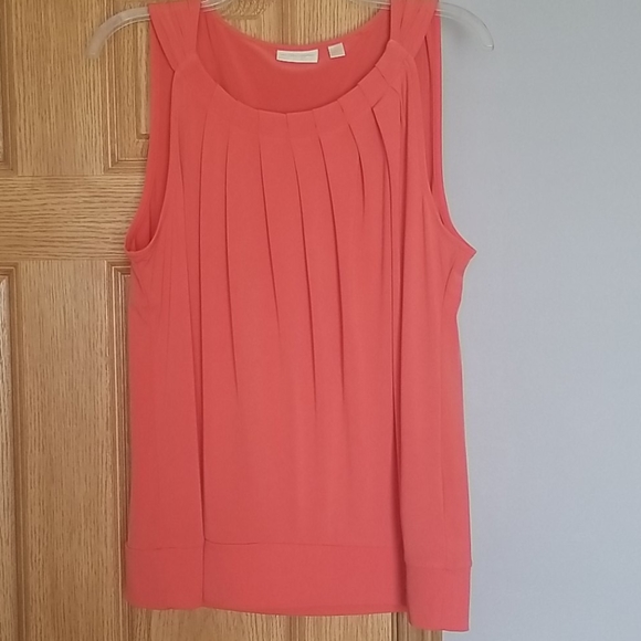New York & Company Tops - Orange sleeveless top